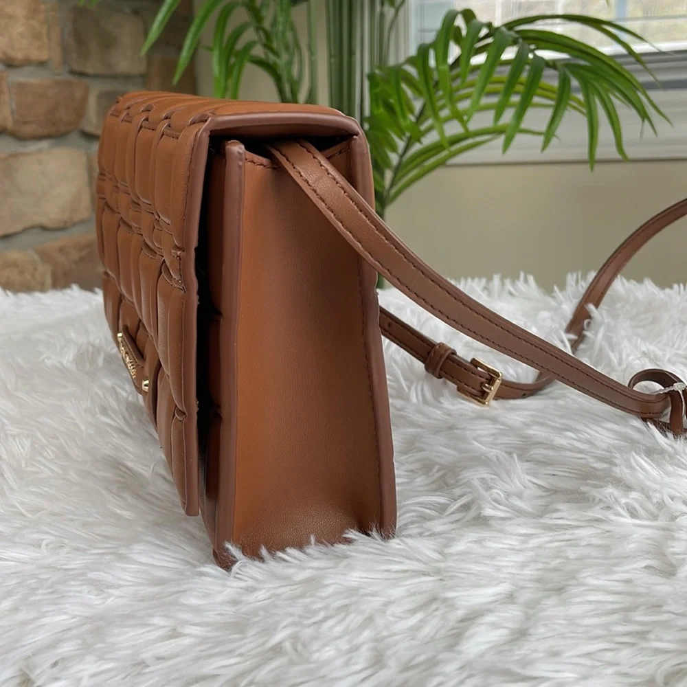 MICHAEL KORS ~ Ivy Large Clutch Crossbody Luggage ~ Vegan Faux Leather ~ NWT! - Picture 5 of 12